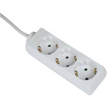 Hama 3-fach Steckdosenverteiler, 3 m