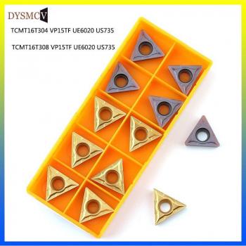 10pcs TCMT Carbide Turning Inserts for CNC Machining VP15TF UE6020