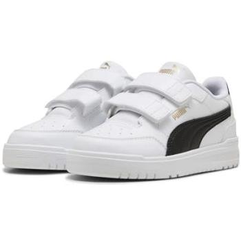 Scarpe Basso Profilo Puma Shuffle Downtown 31 Bianco per Bambini