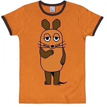 T-Shirt mit lizenziertem Print Die Maus