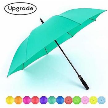MightyMint 55” Golf Windproof Umbrella – Auto Open