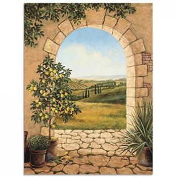 Zitronenbaum Leinwandbild für Innen & Außen