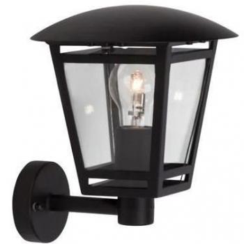 Brilliant Riley LED Applique murale extérieure, couleur noire, 40 W