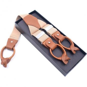 Tirantes Retro con Botones para Hombre