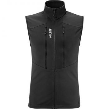 Gilet Fleece Millet Pierra Ment uomo nero intenso