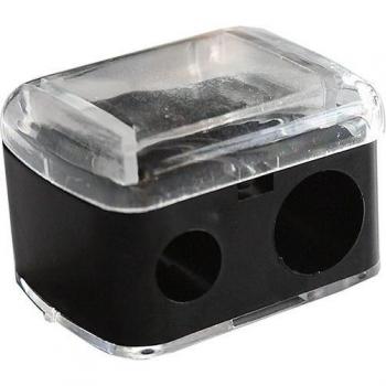 Cosmetic Pencil Sharpener with Dual Holes