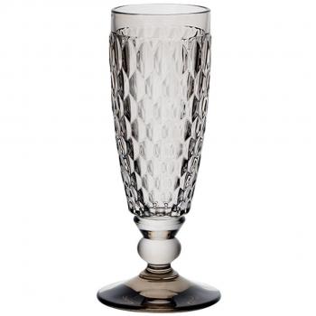 Villeroy & Boch Boston Copa de Cava Smoke, 150 ML, Cristal, Gris