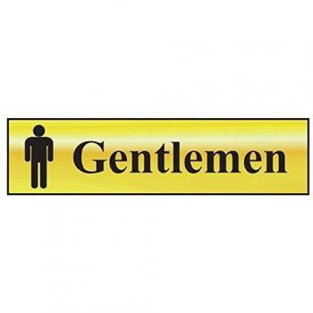 Gentlemen Toilet Sign