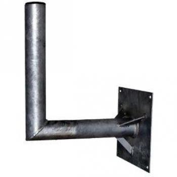 Support mural SAT AS 26050 – Support pour parabole jusqu’à 150 cm – Couleur argentée