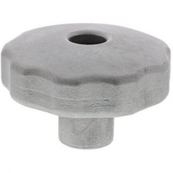 Pomo de Apriete Plateado M12 de RS PRO