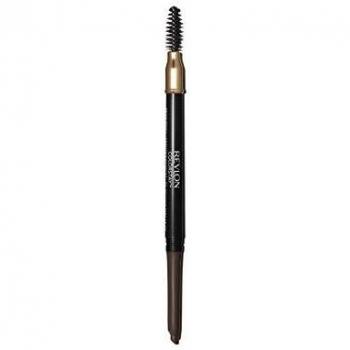 Revlon Dual-Ended Eyebrow Pencil with Brush, ColorStay, Shade 220 Dark Brown, 0.35 g