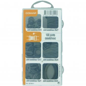 Pack Résistant à l'Eau – 100 Joints en Caoutchouc