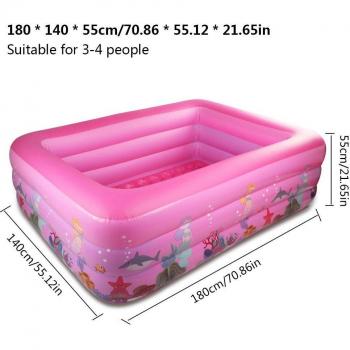 Durable Inflatable Swimming Pool for Family Use