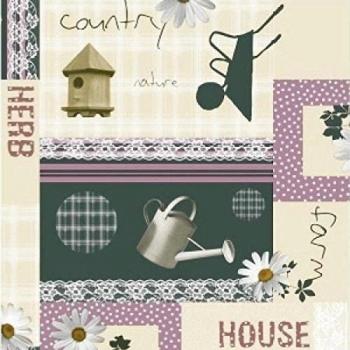 Mantel Country Antimanchas Hule Rollo 140 cm. x 20 Metros