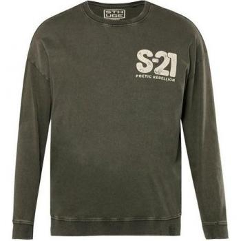 STHUGE Oversized Langarmshirt für Herren, Baumwolle, 5XL