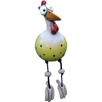 Hen and Rooster Garden Decor