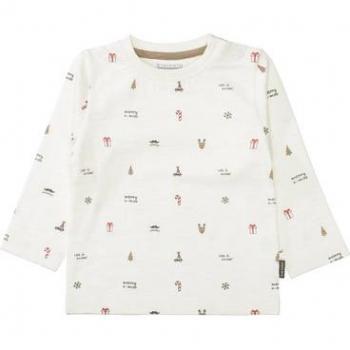 Staccato White Comfort Print Top