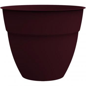 Vaso EDA Ø 41 cm Rosso Scuro in Plastica