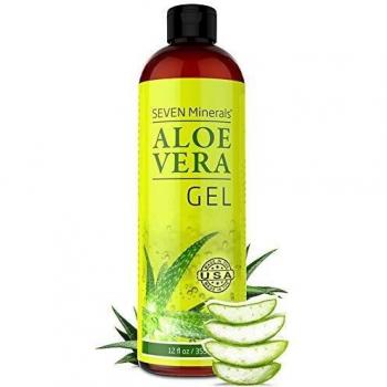 Aloe Vera Gel from Freshly Cut Aloe