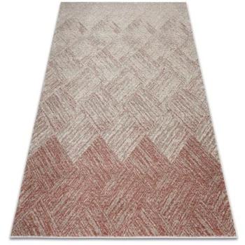 Red Geo Modern Rug 240x330