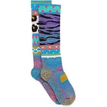 Damenmerino‑Socke Burton W Performance Midweight, Größe S/M, Wildstyle