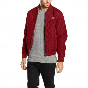 Chaqueta de Entretiempo Urban Classic con Patrón Diamante