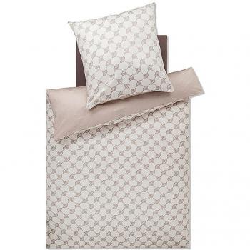 Parure de lit satin Joop 70x90cm/140x200cm Bleuet Beige