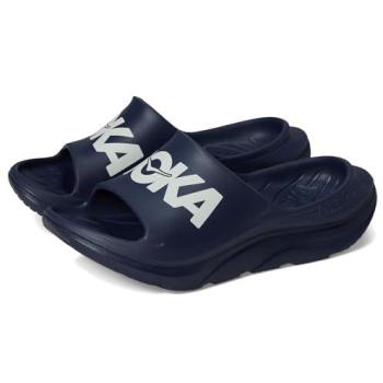 Hoka Ora Slide Unisex i Navy/White