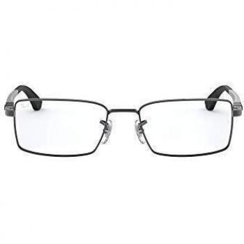 Ray-Ban RX6275 Gafas Graduadas para Hombre, Gunmetal, 54