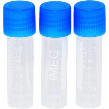 100 Uds de Tubos de Microcentrífuga 1.8 ml