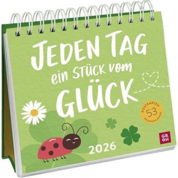 Postkartenkalender 2026: Freude für jeden Tag
