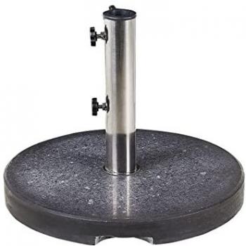 Pied de Parasol Moderne Ceggia Noir