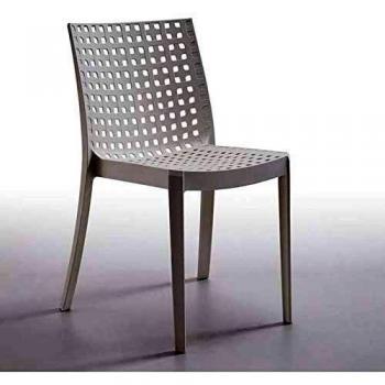 Sedia Kelly Bianco 49x55x82 cm