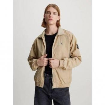 Chaqueta Harrington de Calvin Klein Jeans en Color Beige para Hombre