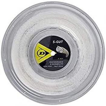 Dunlop S-Gut 16 White Tennis String Reel