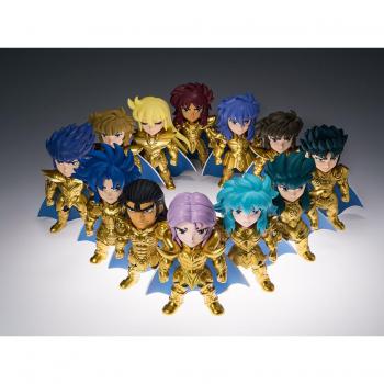 Set de 12 figurines miniatures des Saints d'Or