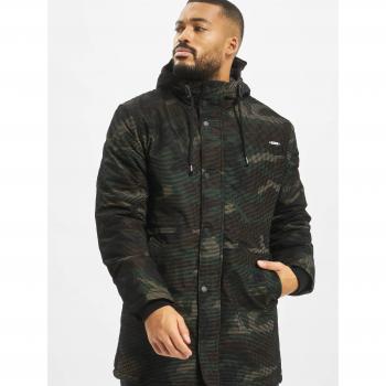 Parka Brandit Grid-Camo Vert taille S