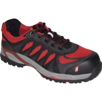 Nitras Scarpa di Sicurezza Pro Step 40 Nero Rosso S1P SRC ESD EN ISO 20345