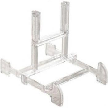 Clear Adjustable Display Rack for Art and Jewelry