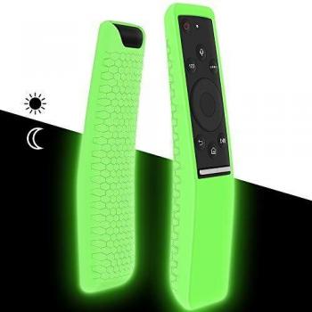 Funda de Silicona Glow Green para Control Remoto Samsung 4K UHD