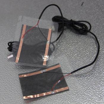 Almohadilla de Calefacción USB 3.7V-5V, Alfombrilla de Calor de Fibra de Carbono, Portátil, 1 Uds
