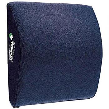 Coussin de soutien dorsal Tempur 30 x 25 x 6 cm – synthétique – format rectangulaire – usage voyage