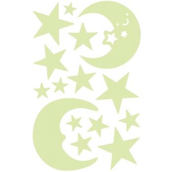 3D Luminous Star Wall Decor Stickers