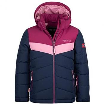 Giacca Trekking Trollkids Gryllefjord per Ragazze in Blu