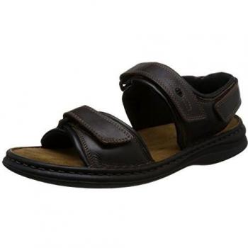 Josef Seibel Sandalen Herren, 1010457/331, Moro Schwarz, 39 EU
