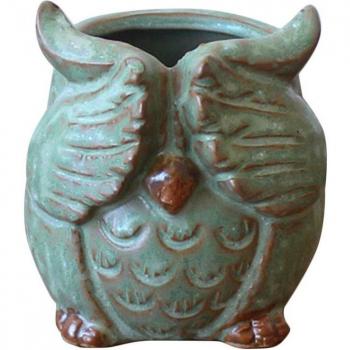 Mini Owl Planter for Succulents