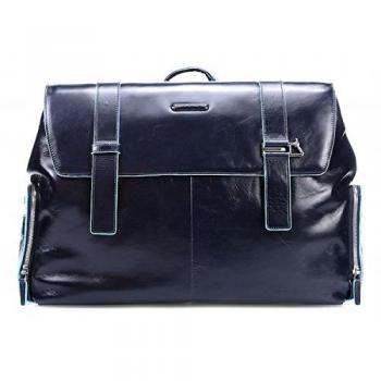 Piquadro Quadratischer Blauer Ordner 48 cm – CA3779B2/BLU2