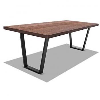Trapezoidal Leg Dining Table
