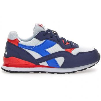 Diadora N92 Bambino Blu Chiusura Stringata