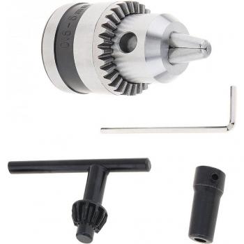 Set de Herramientas Eléctricas: Taladro B10 0,6‑6 mm + varilla 5 mm y llave inglesa (4 piezas)